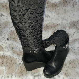 Michael Kors wedged boots